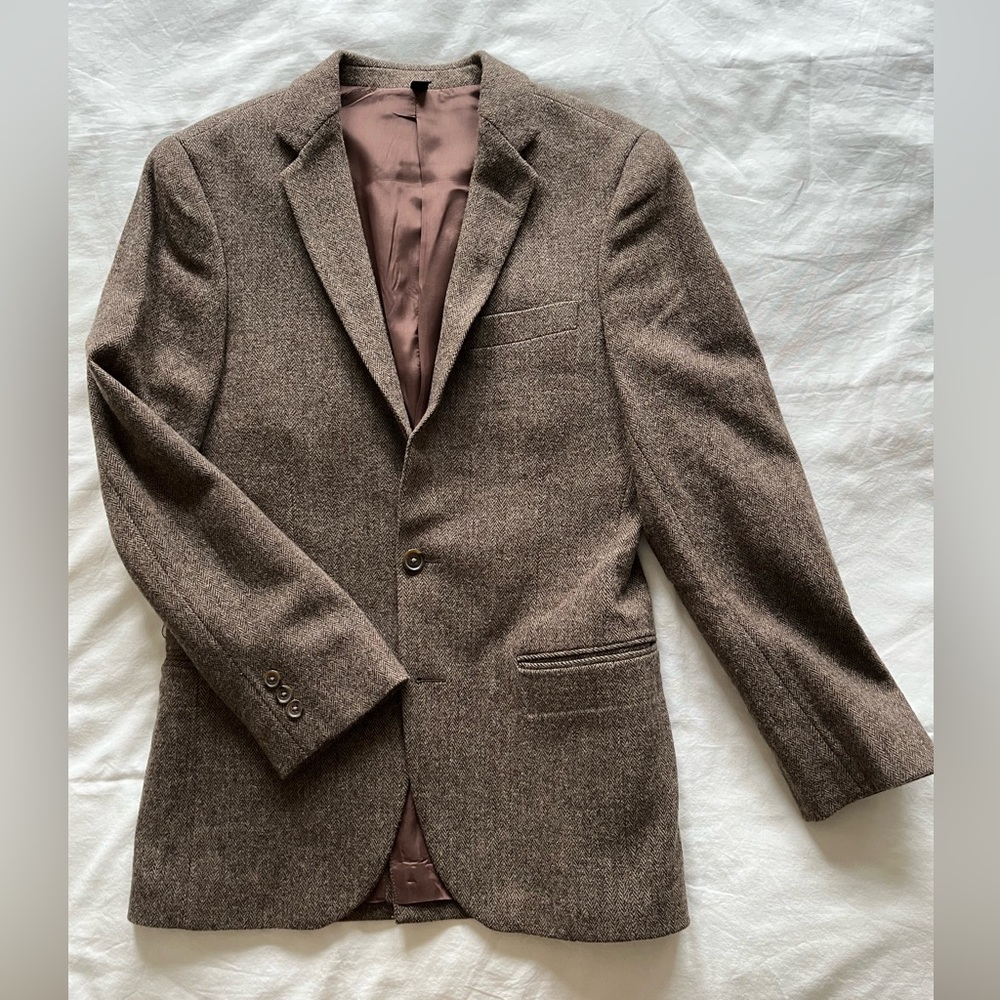 J Crew Tweed Sport Coat 36r